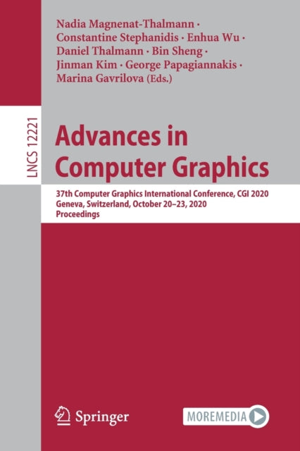 Book cover of: Advances in Computer Graphics. By: Nadia Magnenat-Thalmann