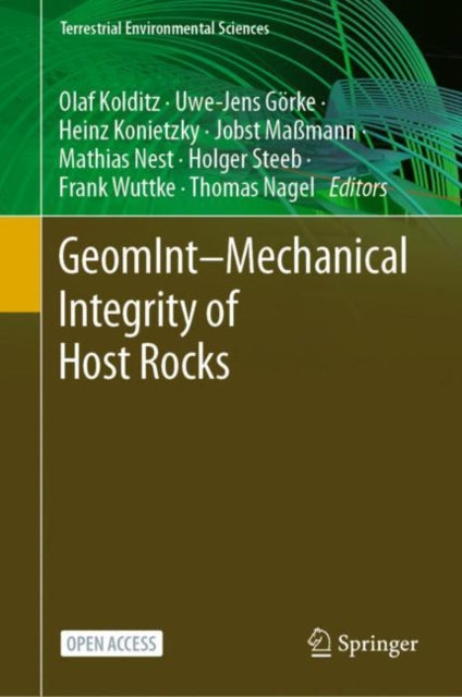 Book cover of: GeomInt–Mechanical Integrity of Host Rocks. By: Olaf Kolditz