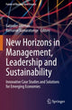 Book cover of: New Horizons in Management, Leadership and Sustainability. By: Satinder Dhiman