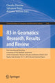 Book cover of: R3 in Geomatics: Research, Results and Review. By: Claudio Parente