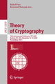 Book cover of: Theory of Cryptography. By: Rafael Pass