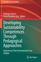Book cover of: Developing Sustainability Competences Through Pedagogical Approaches. By: Rodrigo Lozano