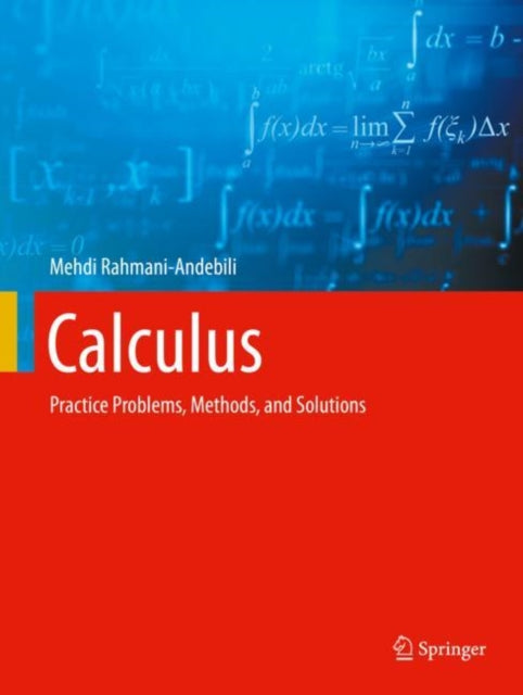Book cover of: Calculus. By: Mehdi Rahmani-Andebili