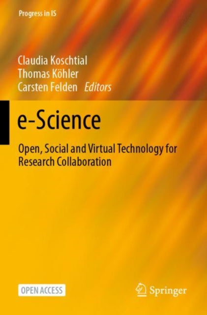 Book cover of: e-Science. By: Claudia Koschtial