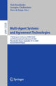 Book cover of: Multi-Agent Systems and Agreement Technologies. By: Nick Bassiliades