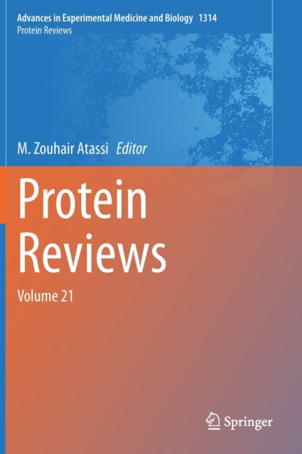 Book cover of: Protein Reviews. By: M. Zouhair Atassi
