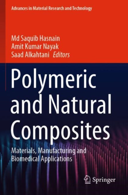 Book cover of: Polymeric and Natural Composites. By: Saquib Hasnain