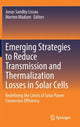 Book cover of: Emerging Strategies to Reduce Transmission and Thermalization Losses in Solar Cells. By: Jonas Sandby Lissau