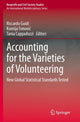 Book cover of: Accounting for the Varieties of Volunteering. By: Riccardo Guidi