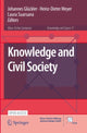 Book cover of: Knowledge and Civil Society. By: Johannes Glückler