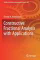 Book cover of: Constructive Fractional Analysis with Applications. By: George A. Anastassiou