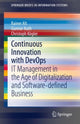 Book cover of: Continuous Innovation with DevOps. By: Rainer Alt
