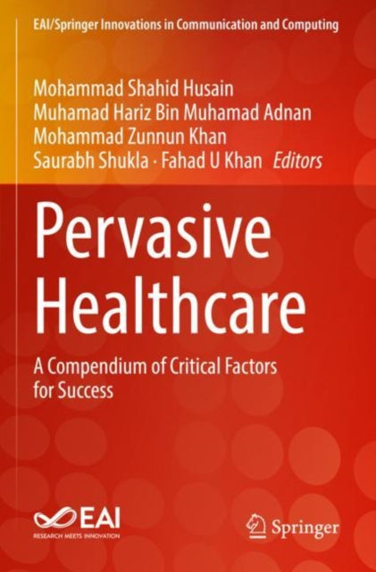 Book cover of: Pervasive Healthcare. By: Mohammad Shahid Husain