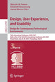 Book cover of: Design, User Experience, and Usability:  Design for Contemporary Technological Environments. By: Elizabeth Rosenzweig