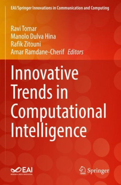 Book cover of: Innovative Trends in Computational Intelligence. By: Ravi Tomar