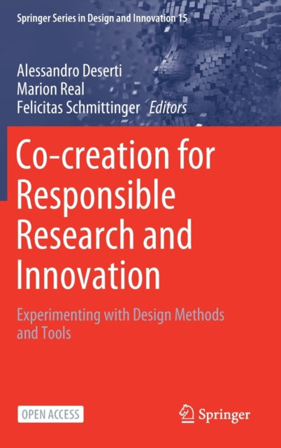Book cover of: Co-creation for Responsible Research and Innovation. By: Alessandro Deserti
