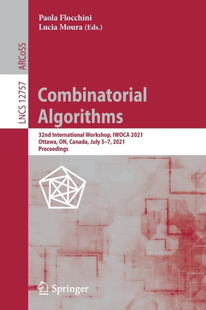 Book cover of: Combinatorial Algorithms. By: Paola Flocchini