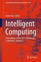 Book cover of: Intelligent Computing. By: Kohei Arai
