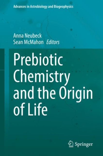 Book cover of: Prebiotic Chemistry and the Origin of Life. By: Anna Neubeck