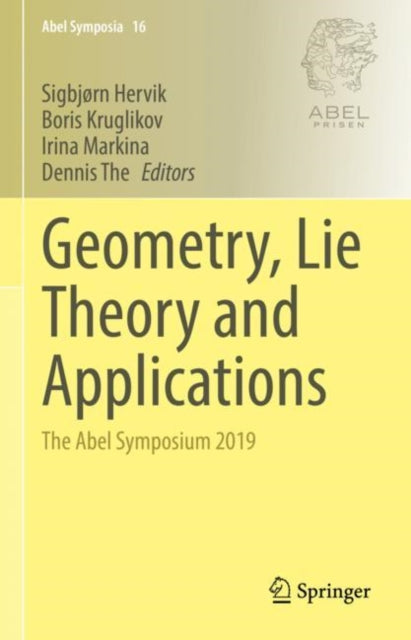 Book cover of: Geometry, Lie Theory and Applications. By: Sigbjø Hervik