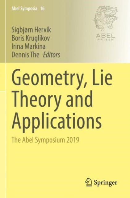 Book cover of: Geometry, Lie Theory and Applications. By: Sigbjø Hervik