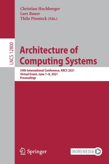Book cover of: Architecture of Computing Systems. By: Christian Hochberger