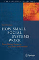Book cover of: How Small Social Systems Work. By: Yair Neuman