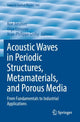 Book cover of: Acoustic Waves in Periodic Structures, Metamaterials, and Porous Media. By: Noé Jiménez