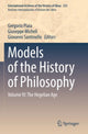 Book cover of: Models of the History of Philosophy. By: Gregorio Piaia