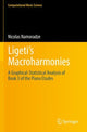 Book cover of: Ligeti’s Macroharmonies. By: Nicolas Namoradze