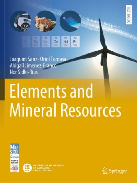 Book cover of: Elements and Mineral Resources. By: Joaquim Sanz