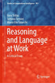Book cover of: Reasoning and Language at Work. By: Enric Trillas
