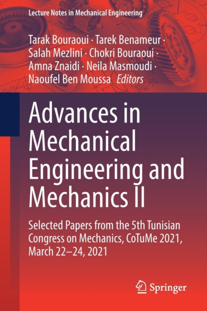 Book cover of: Advances in Mechanical Engineering and Mechanics II. By: Tarak Bouraoui