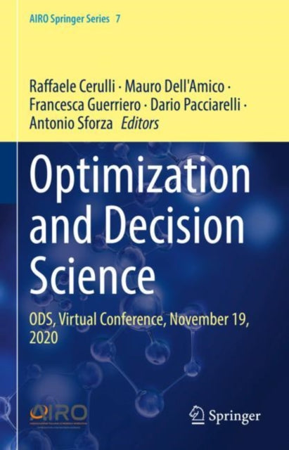 Book cover of: Optimization and Decision Science. By: Mauro Dell'Amico