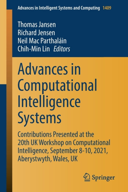Book cover of: Advances in Computational Intelligence Systems. By: Thomas Jansen