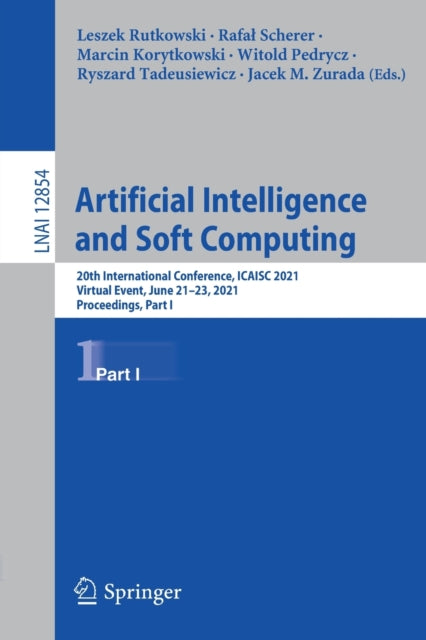 Book cover of: Artificial Intelligence and Soft Computing. By: Leszek Rutkowski
