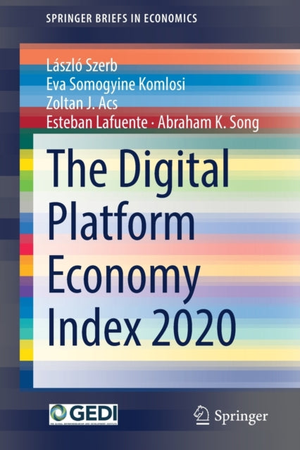 Book cover of: Digital Platform Economy Index 2020. By: Zoltan J. Acs