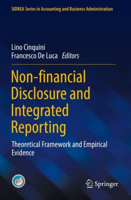 Book cover of: Non-financial Disclosure and Integrated Reporting. By: Lino Cinquini