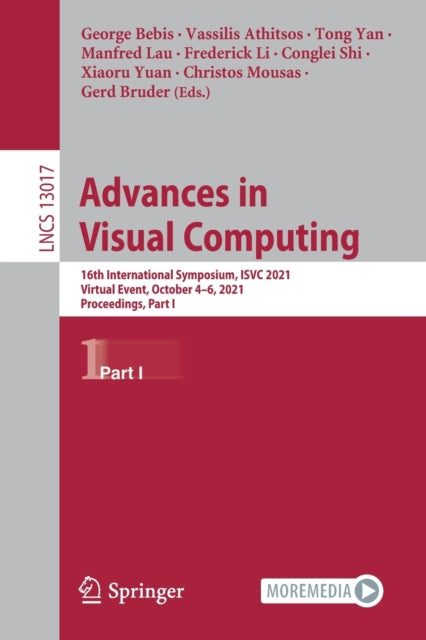 Book cover of: Advances in Visual Computing. By: George Bebis