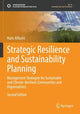 Book cover of: Strategic Resilience and Sustainability Planning. By: Haris Alibasić