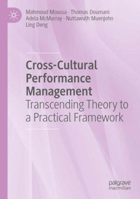 Book cover of: Cross-Cultural Performance Management. By: Mahmoud Moussa