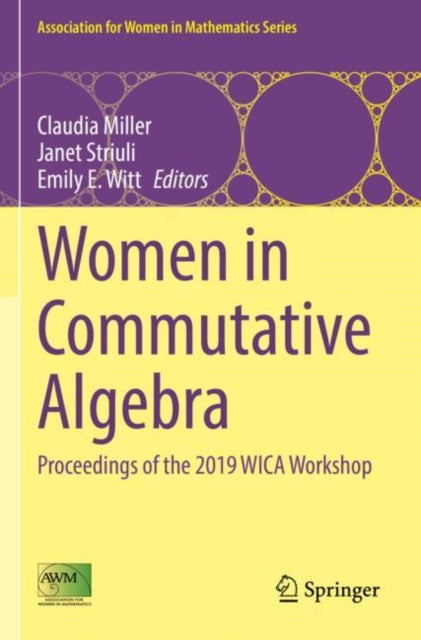 Book cover of: Women in Commutative Algebra. By: Claudia Miller