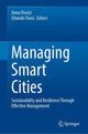 Book cover of: Managing Smart Cities. By: Anna Visvizi