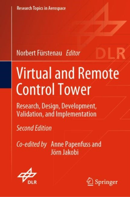 Book cover of: Virtual and Remote Control Tower. By: Norbert Fürstenau