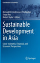 Book cover of: Sustainable Development in Asia. By: Bernadette Andreosso-O'Callaghan