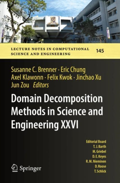 Book cover of: Domain Decomposition Methods in Science and Engineering XXVI