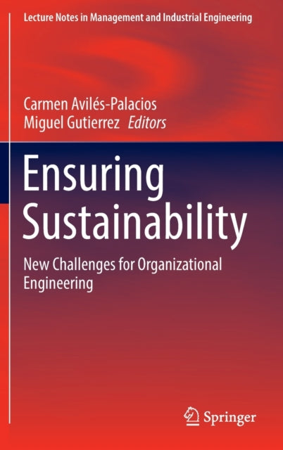 Book cover of: Ensuring Sustainability. By: Carmen Avilés-Palacios