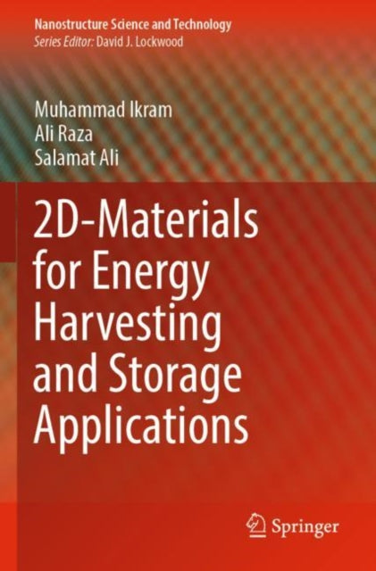 Book cover of: 2D-Materials for Energy Harvesting and Storage Applications