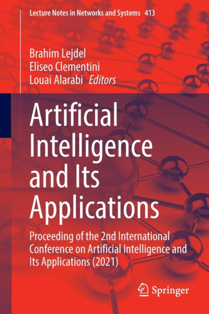Book cover of: Artificial Intelligence and Its Applications. By: Brahim Lejdel