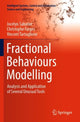 Book cover of: Fractional Behaviours Modelling